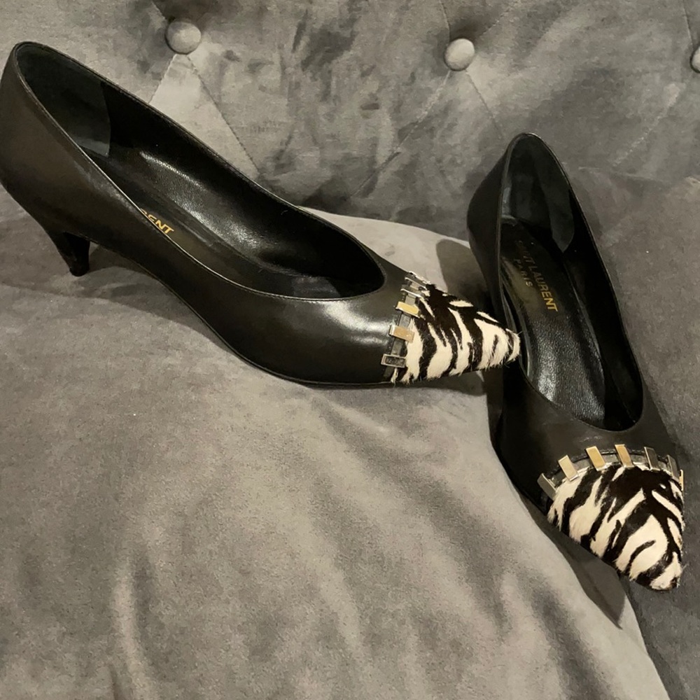 Saint Laurent kitten heels
